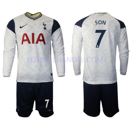 Barn Fotballdrakter Tottenham Hotspur Son 7 Hjemme 2020-21 Langermet